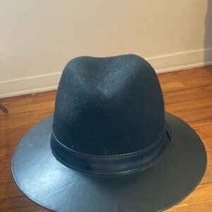 Black Fedora Hat